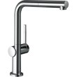 Змішувач для кухні Hansgrohe Talis M54, витяжний, 1 важіль, хром (72808000)
