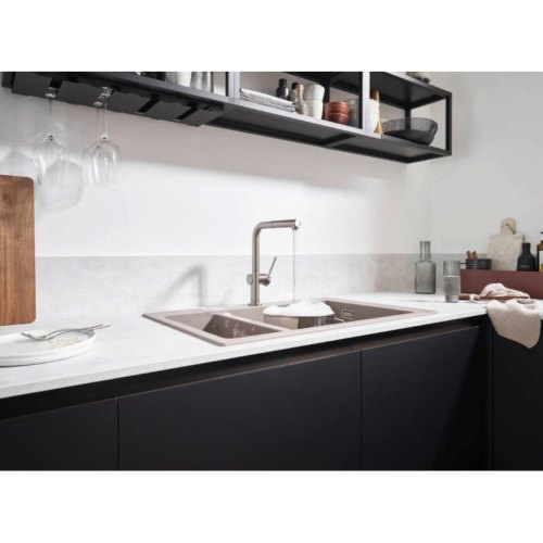 Змішувач для кухні Hansgrohe Talis M54, витяжний, 1 важіль, хром (72808000)