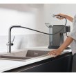 Змішувач для кухні Hansgrohe Talis M54, витяжний, 1 важіль, хром (72808000)