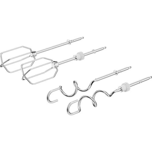 Міксер стаціонарний Electrolux ESM4B, 500Вт, 4 насадки, металева чаша, 3.5л, темно-сірий