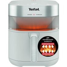 Мультипіч Tefal Easy Fry Infrared, 2020Вт, чаша 7л, сенсорне керування, 8 програм, з віконцем, пластик, світло-сіра (EY831GE0)