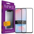 Захисне скло Make для Samsung A36 (A366)/A56 (A566), Black