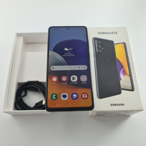 Смартфон Samsung Galaxy A72 128 GB Black USED **