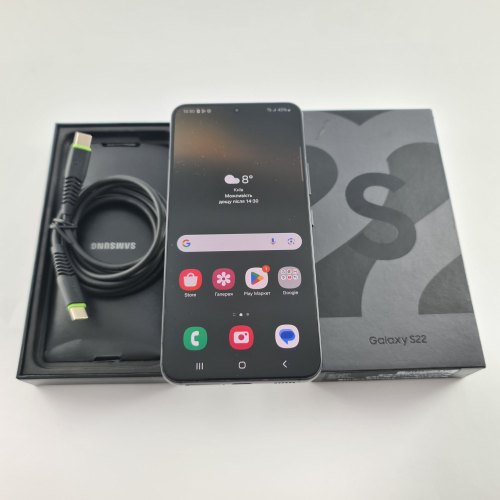 Смартфон Samsung Galaxy S22 256 GB Phantom Black USED **