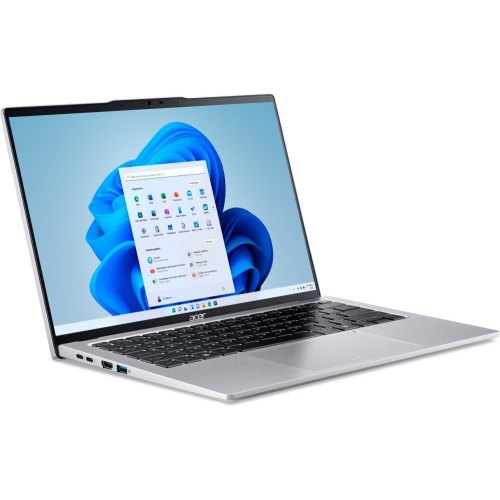 Ноутбук Acer Swift Go 14 SFG14-73 14 2.8K OLED, Intel U7-155H, 32GB, F1TB, UMA, Win11, сріблястий (NX.KSGEU.005)