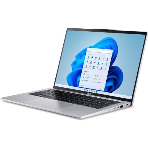 Ноутбук Acer Swift Go 14 SFG14-73 14 2.8K OLED, Intel U7-155H, 32GB, F1TB, UMA, Win11, сріблястий (NX.KSGEU.005)