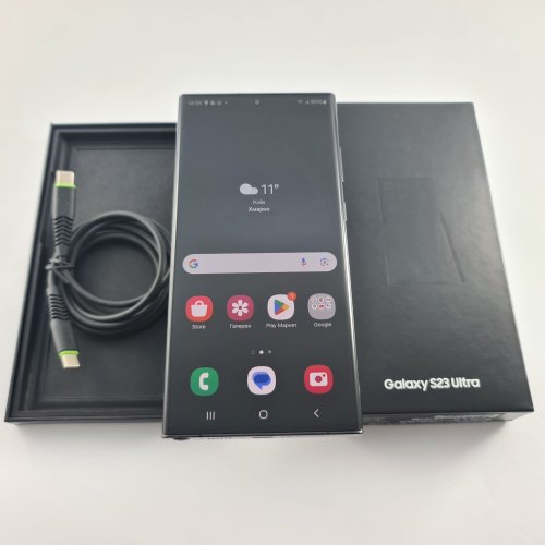 Смартфон Samsung Galaxy S23 Ultra (S918B) 256Gb Black (SM-S918BZKDSEK) USED **