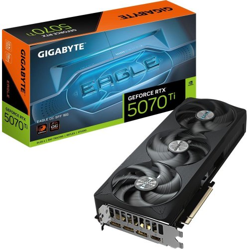 Відеокарта GIGABYTE GeForce RTX 5070 Ti 16GB EAGLE OC SFF (GV-N507TEAGLE OC-16GD)