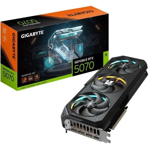 Відеокарта GIGABYTE GeForce RTX 5070 12GB GAMING OC (GV-N5070GAMING OC-12GD)