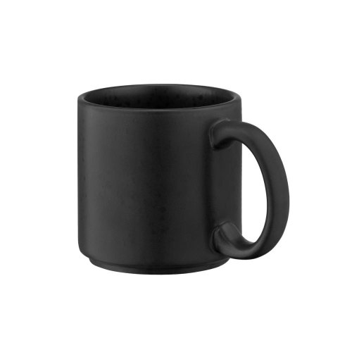 Чашка Ardesto Trento, 400мл, кераміка, чорна (AR2940TB)