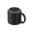 Чашка Ardesto Trento, 400мл, кераміка, чорна (AR2940TB)