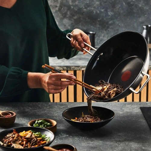 Сковорода ВОК Tefal Nordica, 28см, нержавіюча сталь (H8711955)