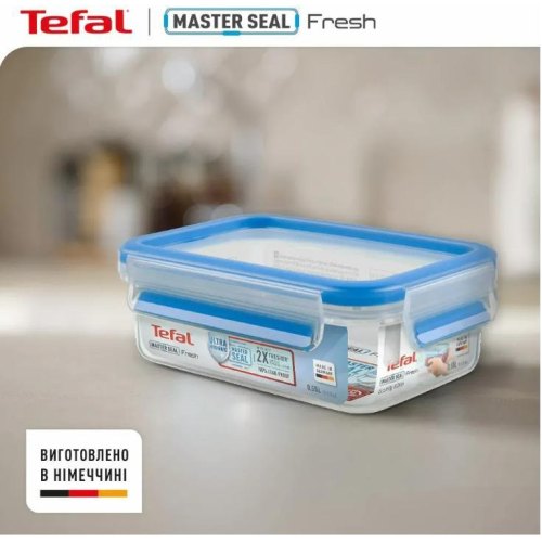 Контейнер Tefal MasterSeal, 800мл, прямокутний, пластик (K3021812)