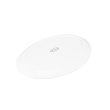 Блюдо Ardesto, 23.5.5х18см, овальне, порцеляна, біле (AR3726)