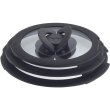 Кришка Tefal Ingenio, 20см, скло/силікон, прозоро-чорна (L9846353)