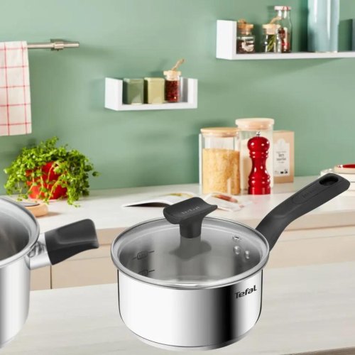 Набір посуду Tefal Delicious, 6 предметів, нержавіюча сталь/бакеліт/скло (B925S655)
