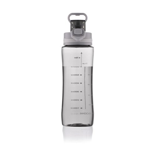 Пляшка для води Ardesto Purity, 800мл, пластик, сіра (AR2280PG)