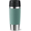 Термочашка Tefal Travel Mug Classic Twist, 360мл, нержавіюча сталь, зелений (N2024310)