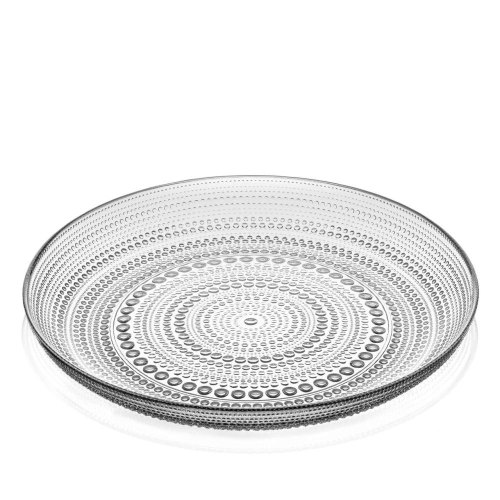 Тарілка Ardesto Verbena, 20.7см, скло, прозора (AR5027)