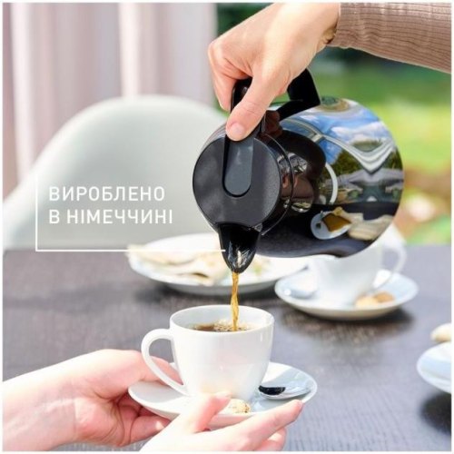 Термоглечик Tefal Mambo, 1.5л, пластик, чорний (K3037212)