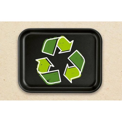 Форма для запікання Tefal La Recyclee, прямокутна, алюміній, чорна (J5700553)