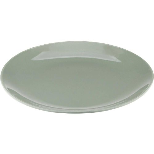 Тарілка десертна Ardesto Capri, 19.2см, порцеляна, зелена (AR0519CG)