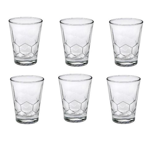 Набір склянок Duralex Hexagone, 300мл, 6шт, скло, прозорий (1074AB06)