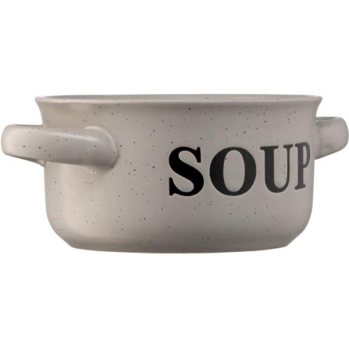 Бульйонниця Ardesto Alcor, 550мл, кераміка, сіра (AR3476GR)