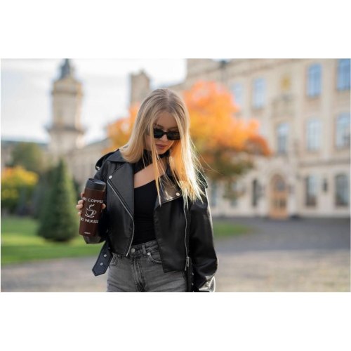 Термокухоль Ardesto Coffee Time, 450мл, нержавіюча сталь, коричневий (AR2645CB)