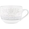 Чашка Ardesto Siena, 500мл, порцеляна, біло-сіра (AR2950SW)
