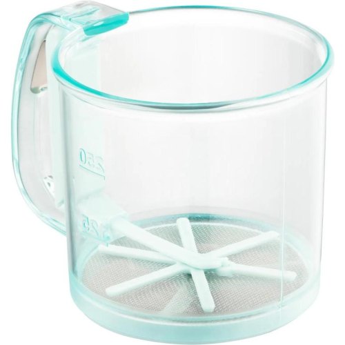 Кружка-сито Ardesto Fresh, 9.5см, пластик, блакитна (AR3918T)
