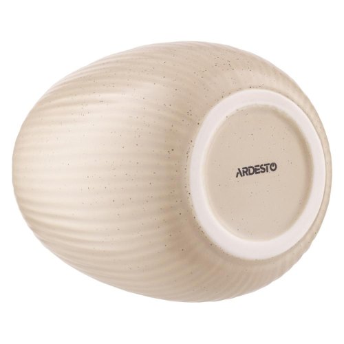 Ваза Ardesto Apulia, порцеляна, жовта (AR3813B)