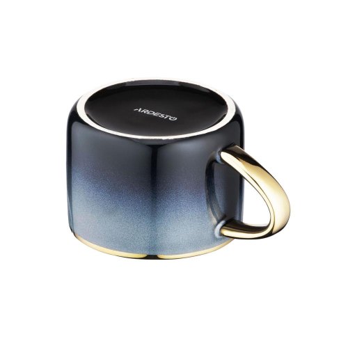 Чашка Ardesto Andria, 300мл, кераміка, синьо-сіра (AR2939MRG)