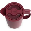 Термоглечик Tefal Motiva, 1л, пластик/скло, бордовий (N4170210)
