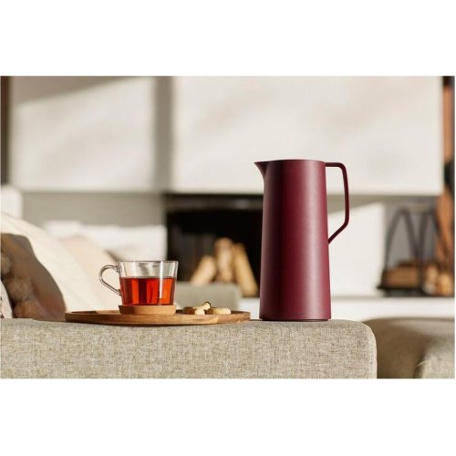 Термоглечик Tefal Motiva, 1л, пластик/скло, бордовий (N4170210)