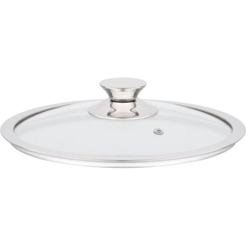 Кришка Ardesto Gemini, 24см, термостійке скло, нержавіюча сталь (AR0724G)