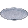 Тарілка обідня Ardesto Loreto, 27см, порцеляна, сіра (AR1027LG)