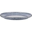 Тарілка обідня Ardesto Loreto, 27см, порцеляна, сіра (AR1027LG)