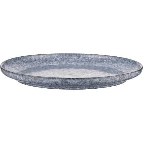 Тарілка обідня Ardesto Loreto, 27см, порцеляна, сіра (AR1027LG)