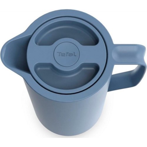 Термоглечик Tefal Motiva, 1л, пластик/скло, блакитний (N4170310)