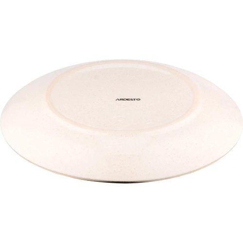 Тарілка десертна Ardesto Emilia, 20см, кераміка, бежева (AR0719EBG)