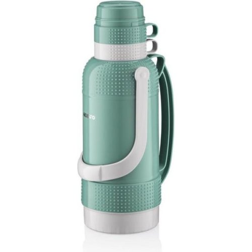 Термос Ardesto Gemini Gourmet, 3.2л, пластик/боросилікатне скло, зелений (AR2632GRG)