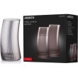 Набір склянок Ardesto Graphite, 500мл, 2шт, скло, сірий (AR2650RG)