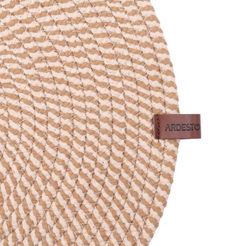 Килимок сервірувальний Ardesto, 38см, круглий, поліестер (AR3319)