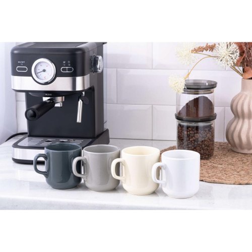 Чашка Ardesto Carlo, 280мл, кераміка, сіра (AR3047GR)