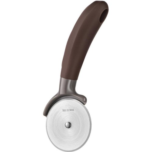 Ніж для піци Ardesto Gemini, 20см, нержавіюча сталь/пластик, сіро-коричневий (AR2158PG)