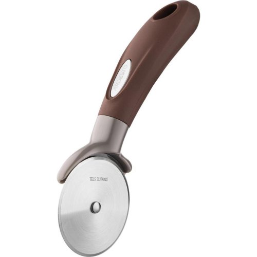 Ніж для піци Ardesto Gemini, 20см, нержавіюча сталь/пластик, сіро-коричневий (AR2158PG)