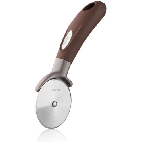 Ніж для піци Ardesto Gemini, 20см, нержавіюча сталь/пластик, сіро-коричневий (AR2158PG)