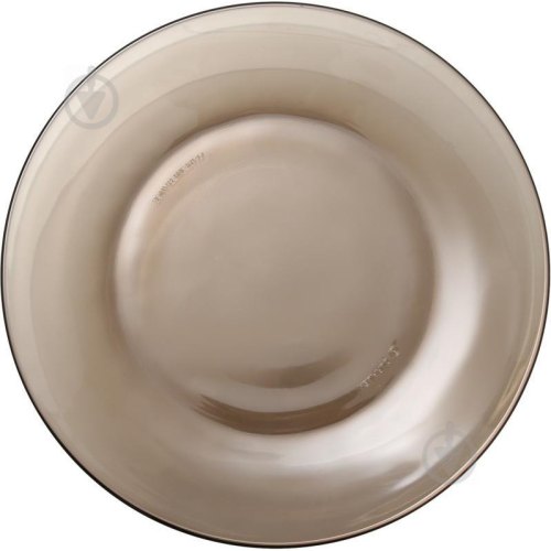 Тарілка десертна Duralex Lys Creole, 19см, скло, світло-коричнева (3008CF06)