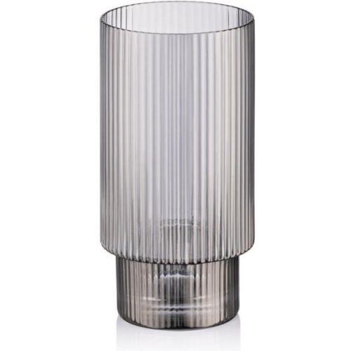 Набір склянок Ardesto Graphite, 380мл, 2шт, скло, сірий (AR2638SG)